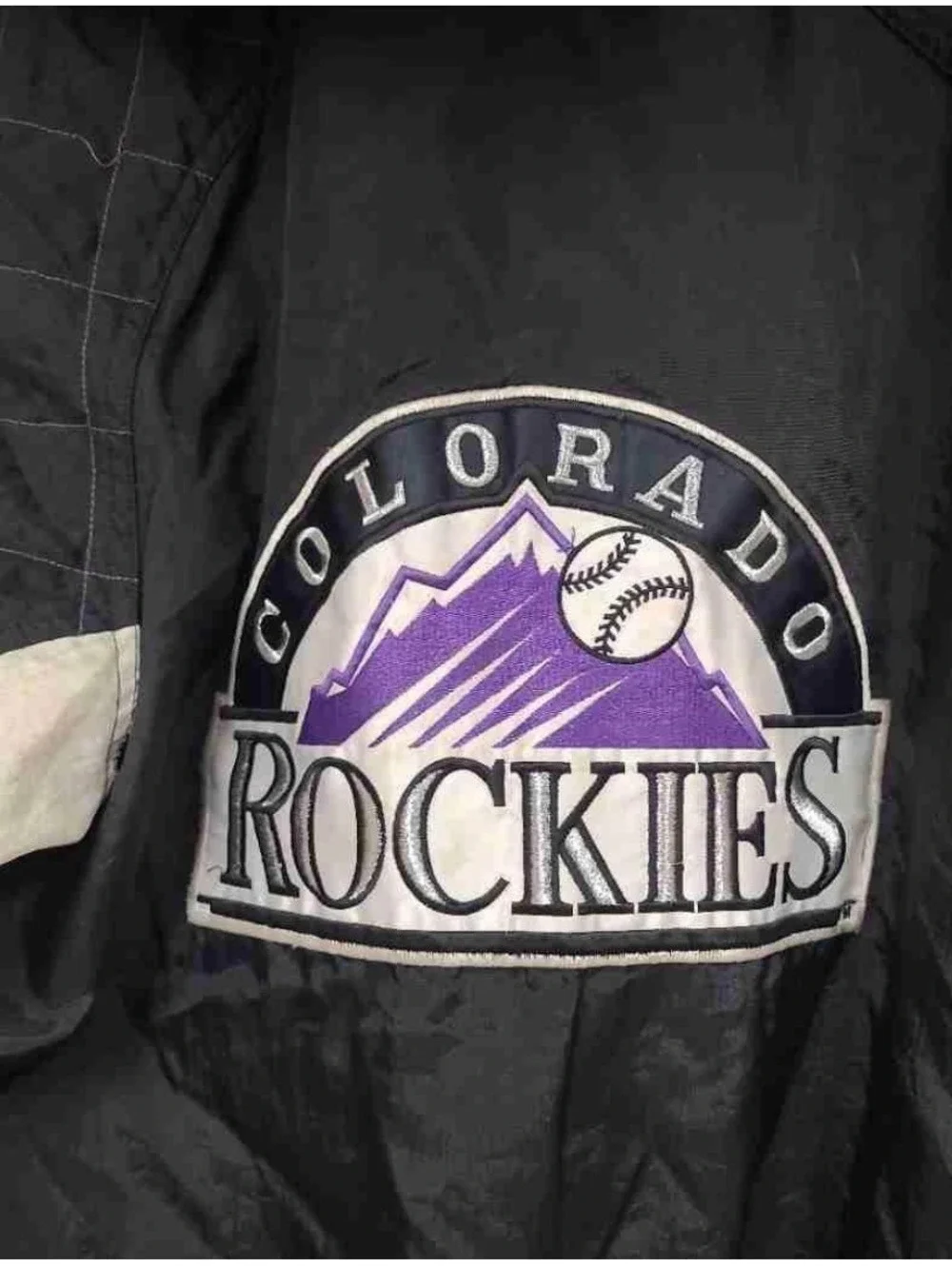 Colorado Rockies Vintage 90’s Starter Puff Jacket Classic Retro Design Big Logo